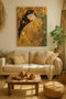 Wallity Pintura Decorativa en Lienzo Multicolor 50 x 70 cm